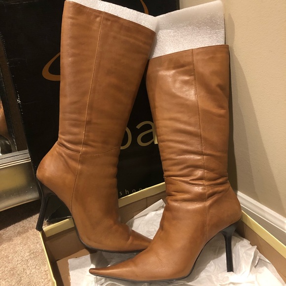 Diba genuine leather tall boots 9.5 - Picture 4 of 8
